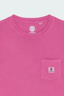 BASIC Pocket pigment - T-shirt | Rose