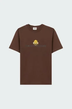 BEE CLIP ART - T-shirt | Marron