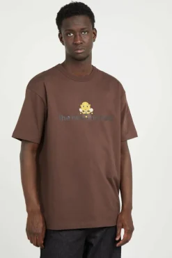 BEE CLIP ART - T-shirt | Marron