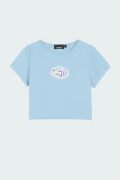 BELLA TOP LOVE - T-shirt | Bleu