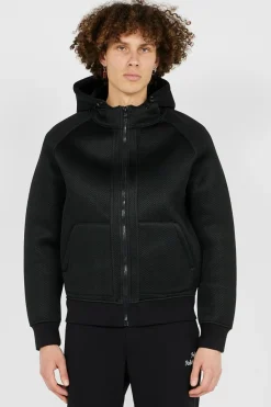 BIG SWEAT A CAPUCHE - Hoodie zippé | Noir