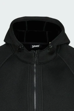 BIG SWEAT A CAPUCHE - Hoodie zippé | Noir