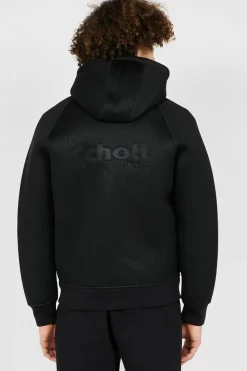BIG SWEAT A CAPUCHE - Hoodie zippé | Noir