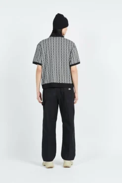 BIG TIMER TWILL DBL KNEE PANT - Pantalon | Noir