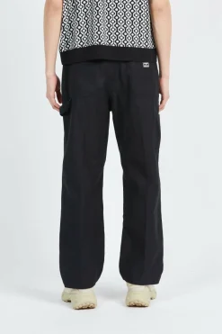 BIG TIMER TWILL DBL KNEE PANT - Pantalon | Noir
