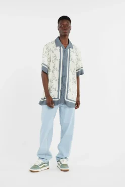 BLAZE BORDER SS WOVEN - Chemise | Multicolore