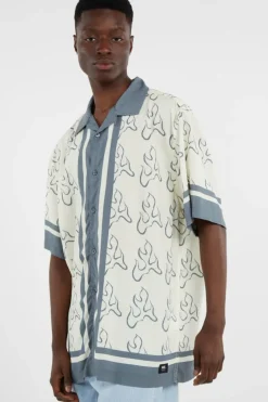 BLAZE BORDER SS WOVEN - Chemise | Multicolore