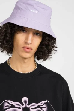 BOLD NYLON BUCKET HAT - Bob | Violet
