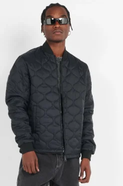 BOMBERS DROIT MATELASSE - Veste bomber | Noir