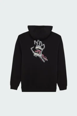 Bone Hand Cruz Hood - Hoodie | Noir