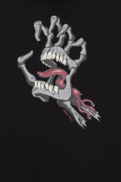 Bone Hand Cruz Hood - Hoodie | Noir