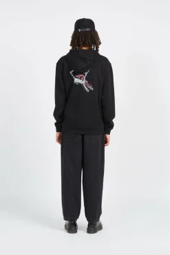 Bone Hand Cruz Hood - Hoodie | Noir