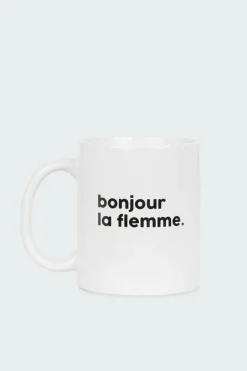 Bonjour la flemme - Tasse | Blanc