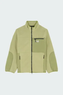 BORG ZIP FLEE - Polaire | Kaki
