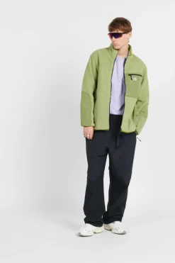 BORG ZIP FLEE - Polaire | Kaki