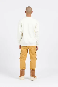 BORN IN ANAHEIM LOOSE C marshmallow - Sweatshirt | Blanc