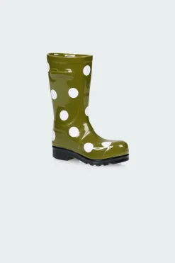 BOTTES VERT À POIS - Vase | Vert