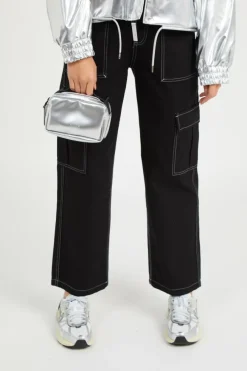 BOX BAG MICRO W3 - Sac bandoulière | Argent