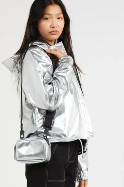 BOX BAG MICRO W3 - Sac bandoulière | Argent