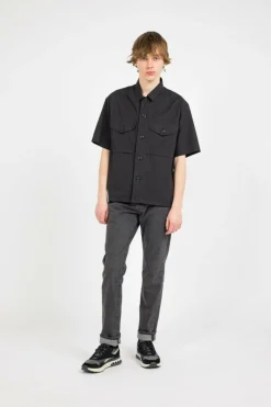 BOXY SHORT SLEEVE SHIRT - Chemise | Noir