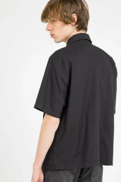 BOXY SHORT SLEEVE SHIRT - Chemise | Noir