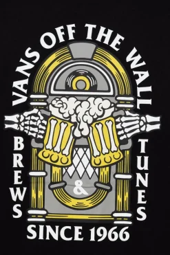 BREW BROS TUNES SS TEE - T-shirt manches courtes | Noir