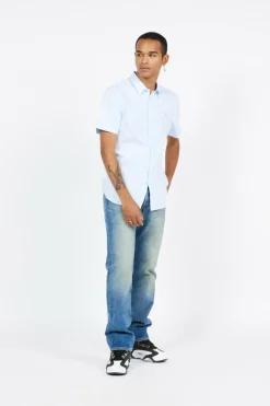 BREWER CHECK LS B - Chemise | Bleu