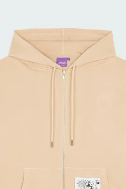 BRISTOL - Hoodie zippé | Beige