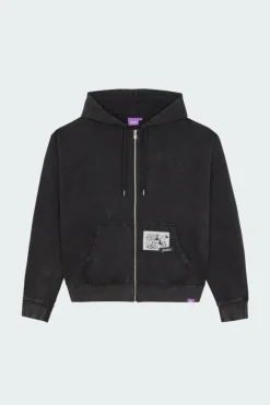BRISTOL - Hoodie zippé | Noir