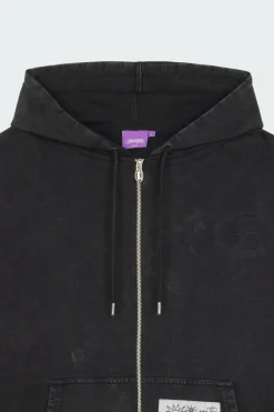 BRISTOL - Hoodie zippé | Noir