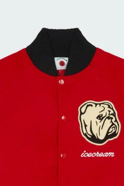 BULLDOG VARSITY - Blouson | Rouge