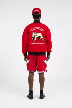 BULLDOG VARSITY - Blouson | Rouge