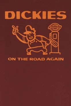 BURNS TEE SS - T-shirt | Rouge