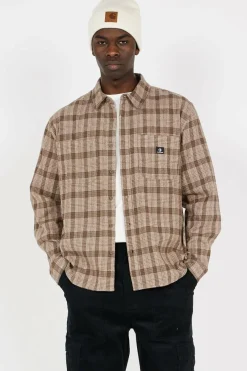 BUTTON DOWN WARM SHIRT - Chemise | Beige