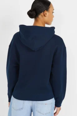 BXY BADGE HOODIE - Hoodie | Bleu