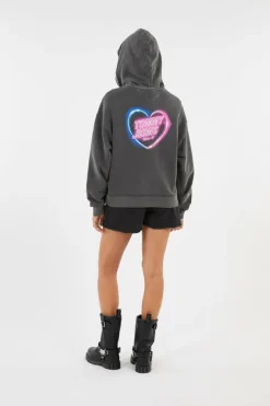 BXY NEON HOODIE - Hoodie | Noir