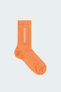 CA PUE LE CUL - Chaussettes | Orange