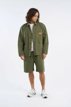 CANVAS CHORE SHIRT - Surchemise | Kaki