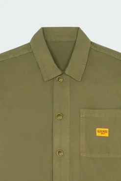 CANVAS CHORE SHIRT - Surchemise | Kaki