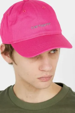 Canvas Script - Casquette | Rose