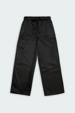 CARGO RAIN PANTS WIDE W3 - Pantalon cargo | Noir