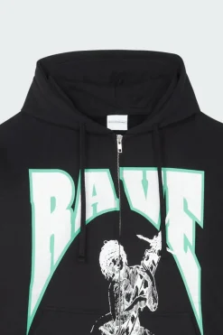 CASCA - Hoodie zippé | Noir