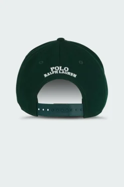 Casquette baseball calotte haute sergé - Casquette | Vert