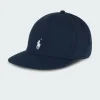 Casquette baseball calotte haute sergé - Casquette | Bleu