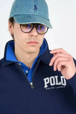 Casquette en denim indigo - Casquette | Bleu