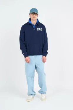 Casquette en denim indigo - Casquette | Bleu