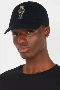 Casquette Polo Bear en sergé - Casquette | Noir