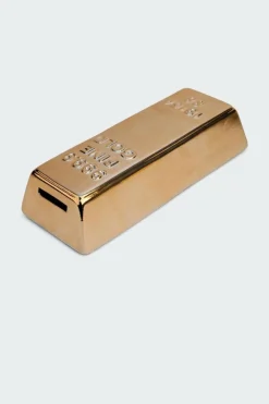 Ceramic Gold Bar Coin Bank - Tirelire | Multicolore