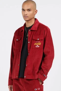 CHAMPION COCA-COLA - Surchemise | Rouge
