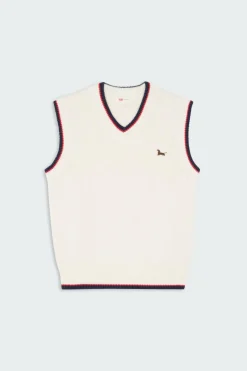 CHARLIE VNECK VEST - Pull | Multicolore